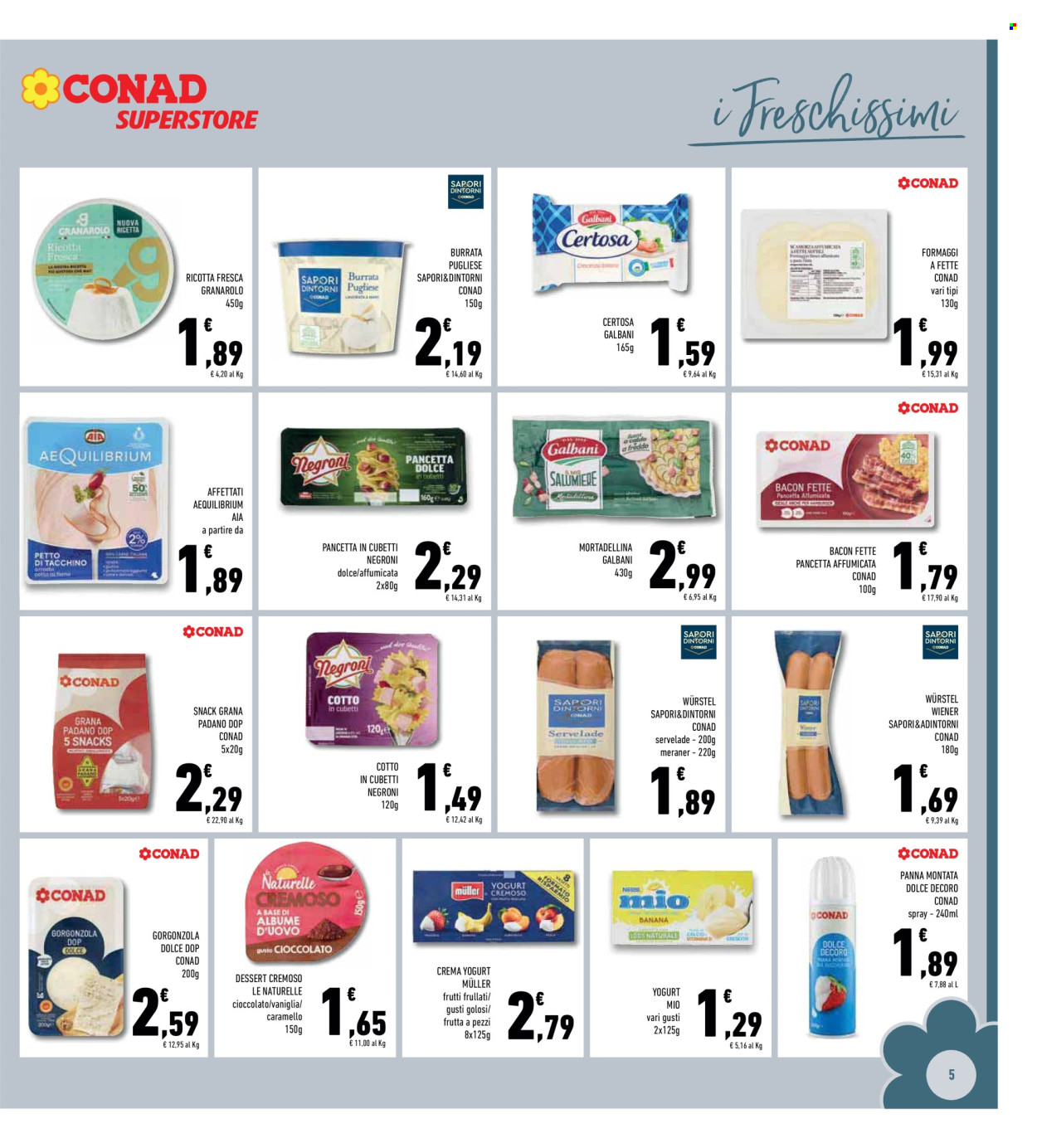 Leták Conad Superstore - 6.5.2026 - 17.5.2026. Strana 5