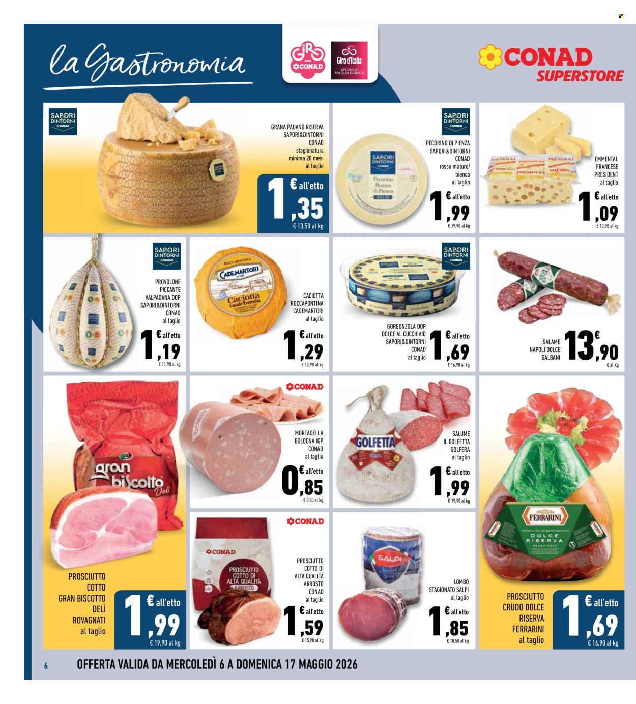 Leták Conad Superstore - 6.5.2026 - 17.5.2026. Strana 6