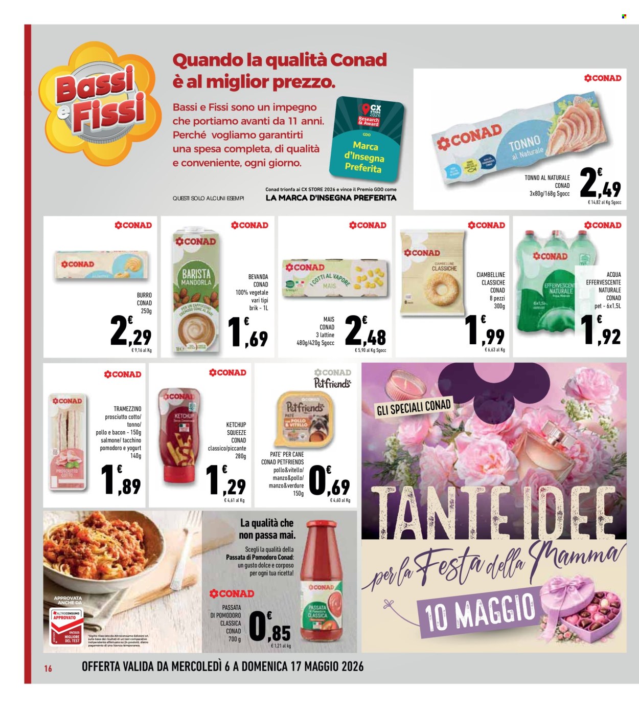 Leták Conad Superstore - 6.5.2026 - 17.5.2026. Strana 16