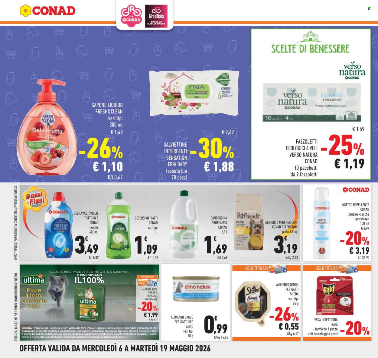 Leták Conad - 6.5.2026 - 19.5.2026. Strana 38