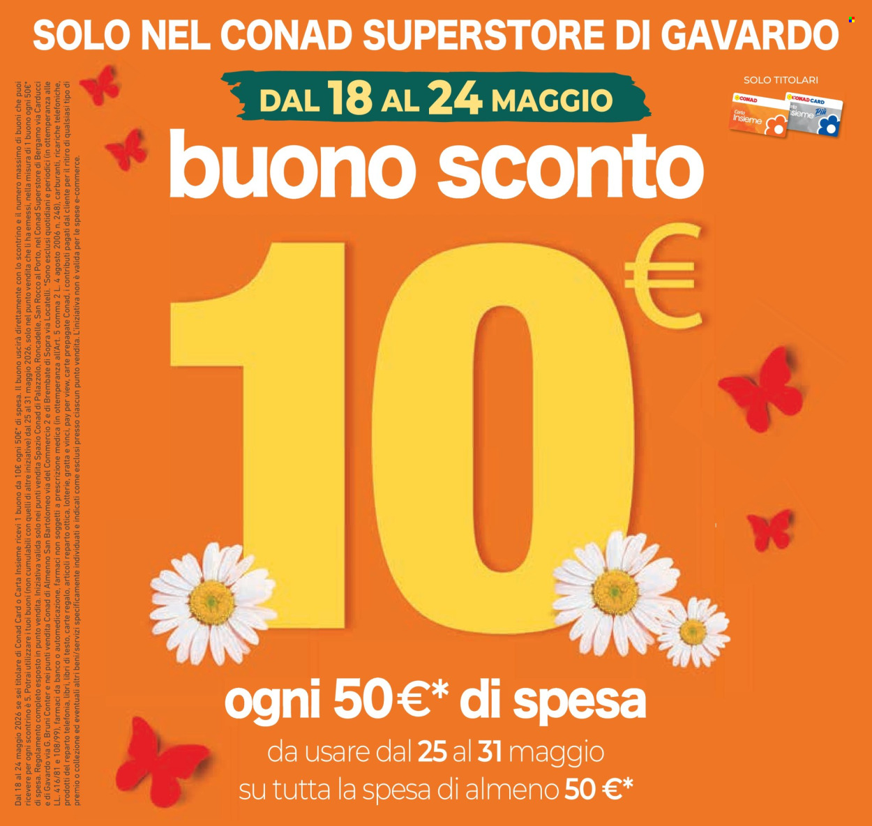 Leták Conad Superstore - 6.5.2026 - 19.5.2026. Strana 52