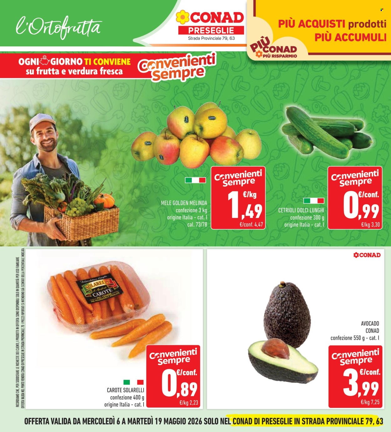 Leták Conad - 6.5.2026 - 19.5.2026. Strana 18