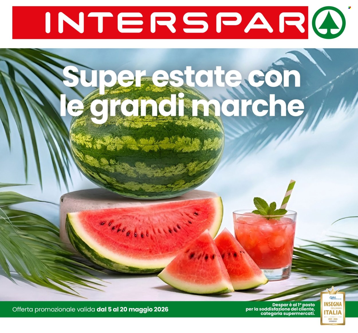 Volantino Interspar - 5/5/2026 - 20/5/2026. Pagina 1