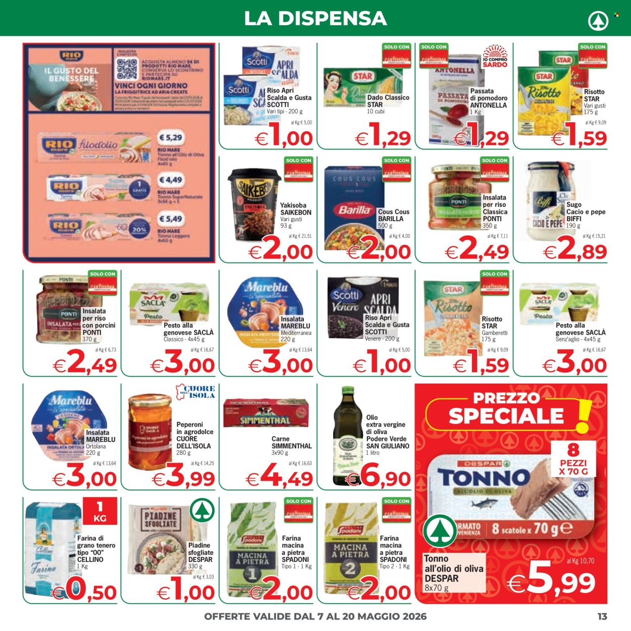 Volantino Eurospar - 7/5/2026 - 20/5/2026. Pagina 13