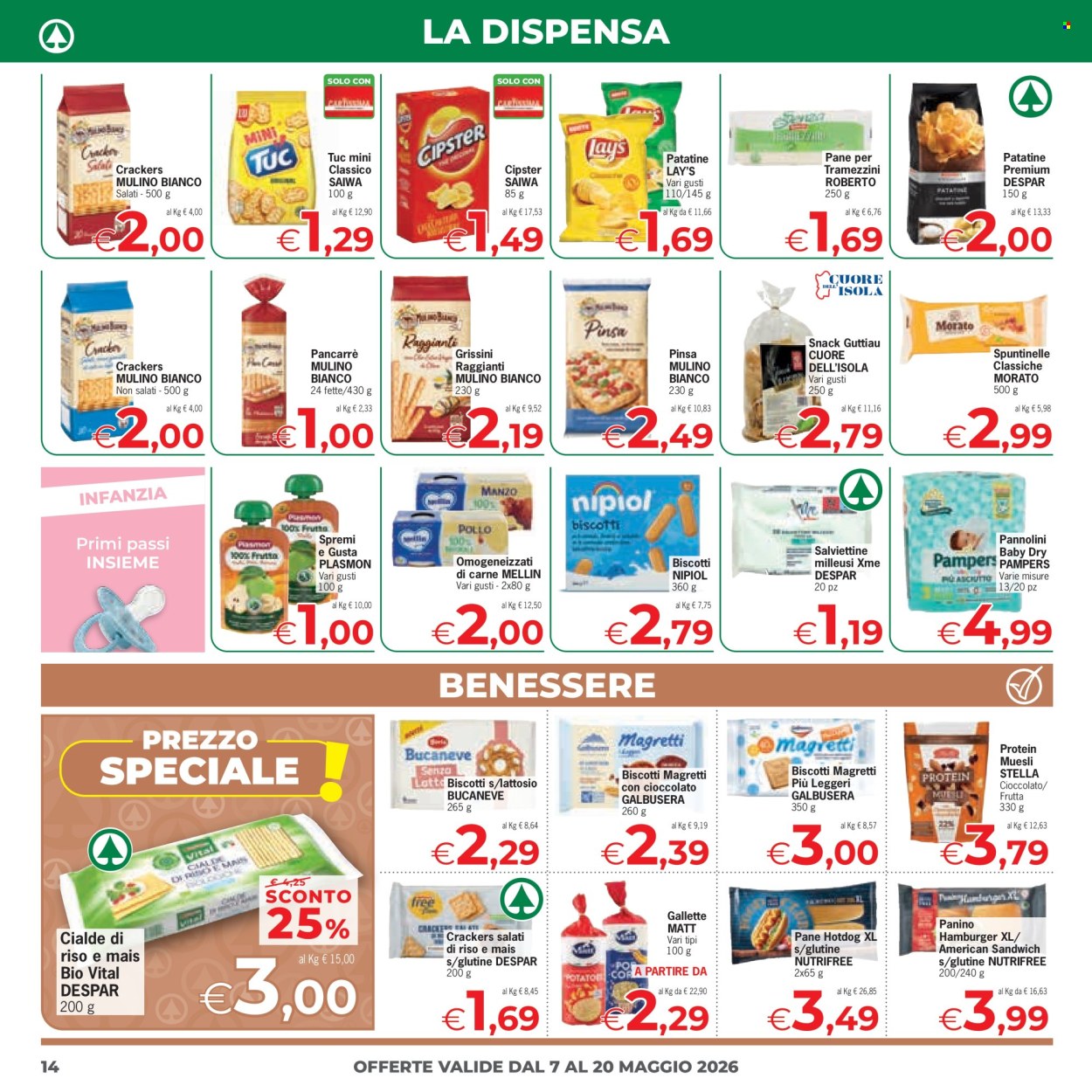 Leták Eurospar - 7.5.2026 - 20.5.2026. Strana 14