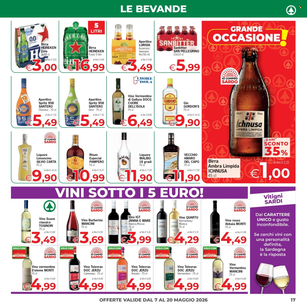 Leták Eurospar - 7.5.2026 - 20.5.2026. Strana 17