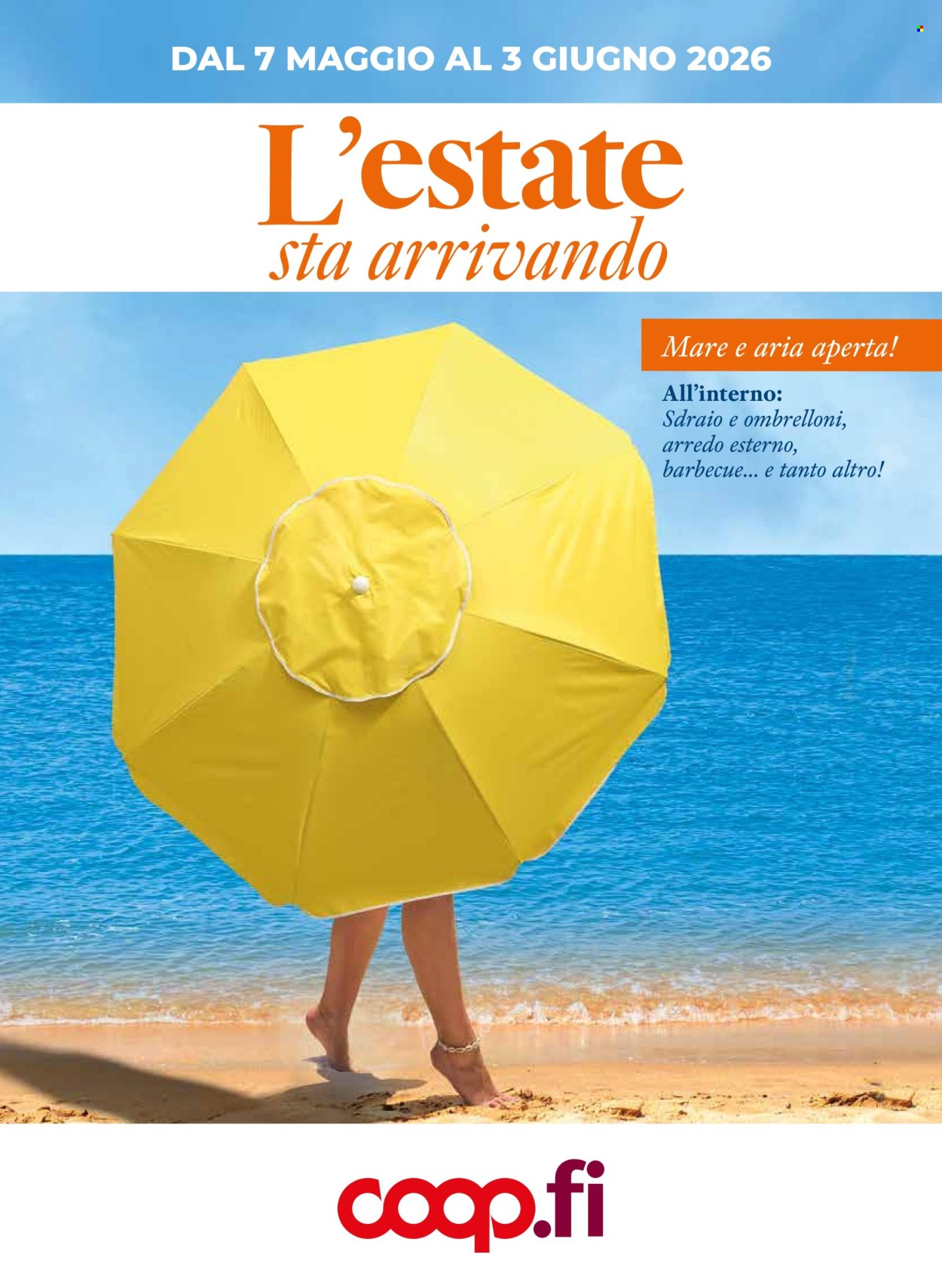 Volantino Coop - 7/5/2026 - 3/6/2026. Pagina 1