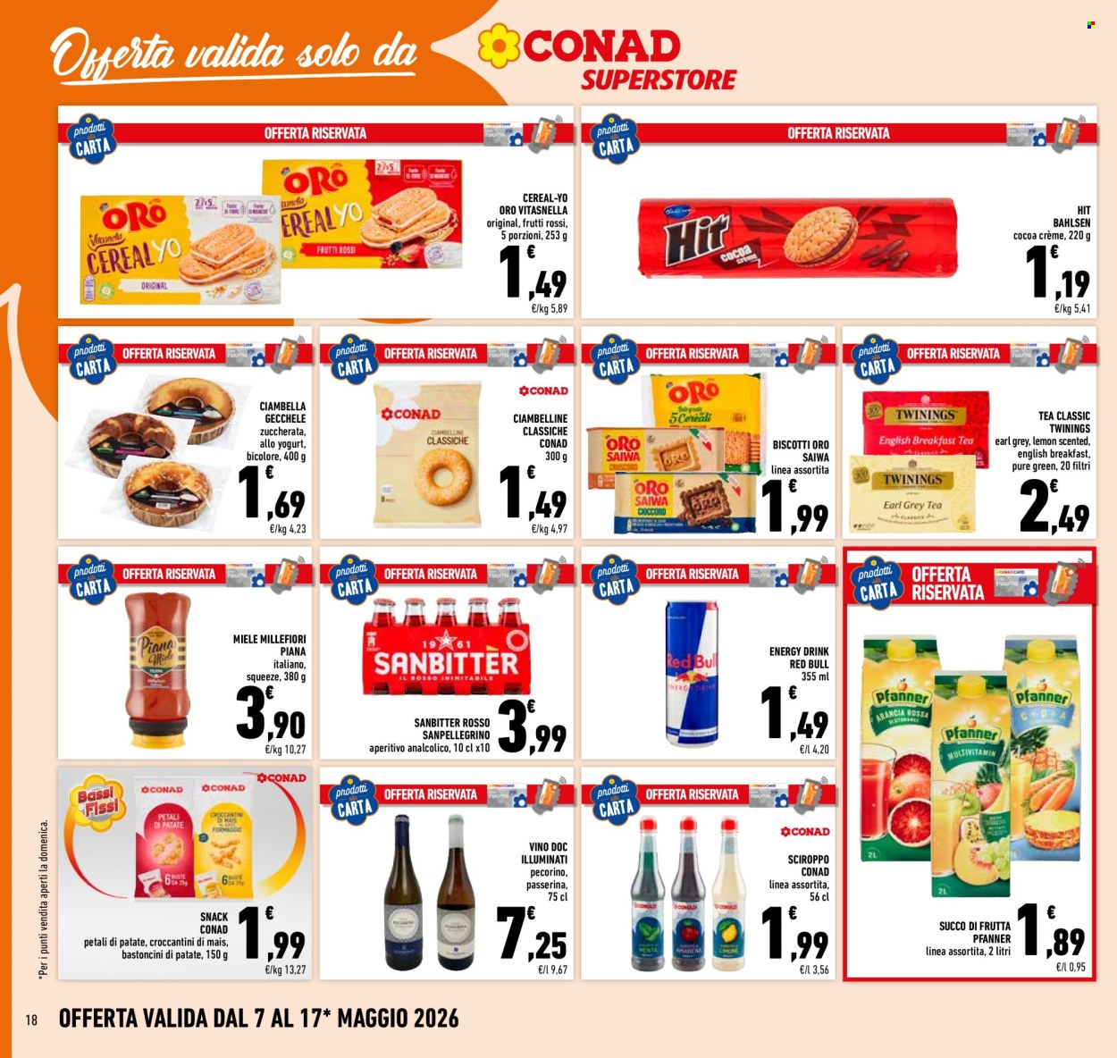Volantino Conad Superstore - 7/5/2026 - 17/5/2026. Pagina 18