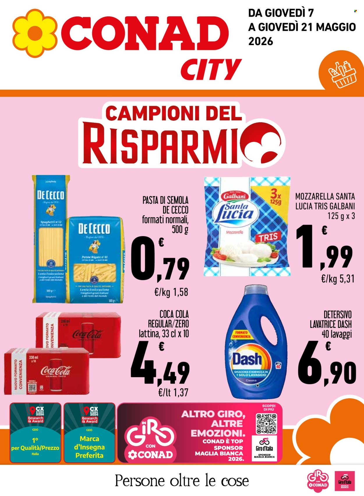 Volantino Conad - 7/5/2026 - 21/5/2026. Pagina 1