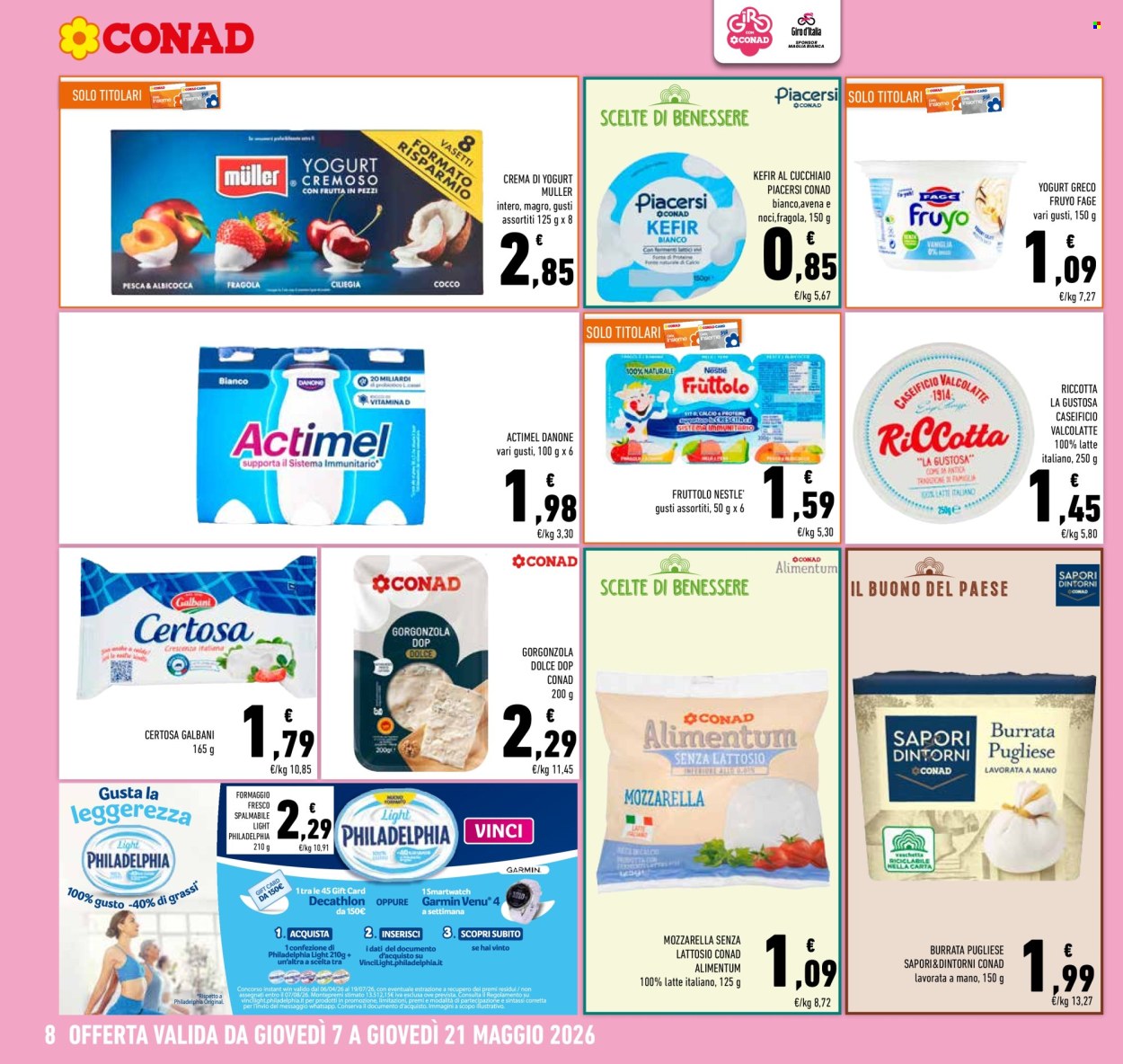 Leták Conad - 7.5.2026 - 21.5.2026. Strana 8
