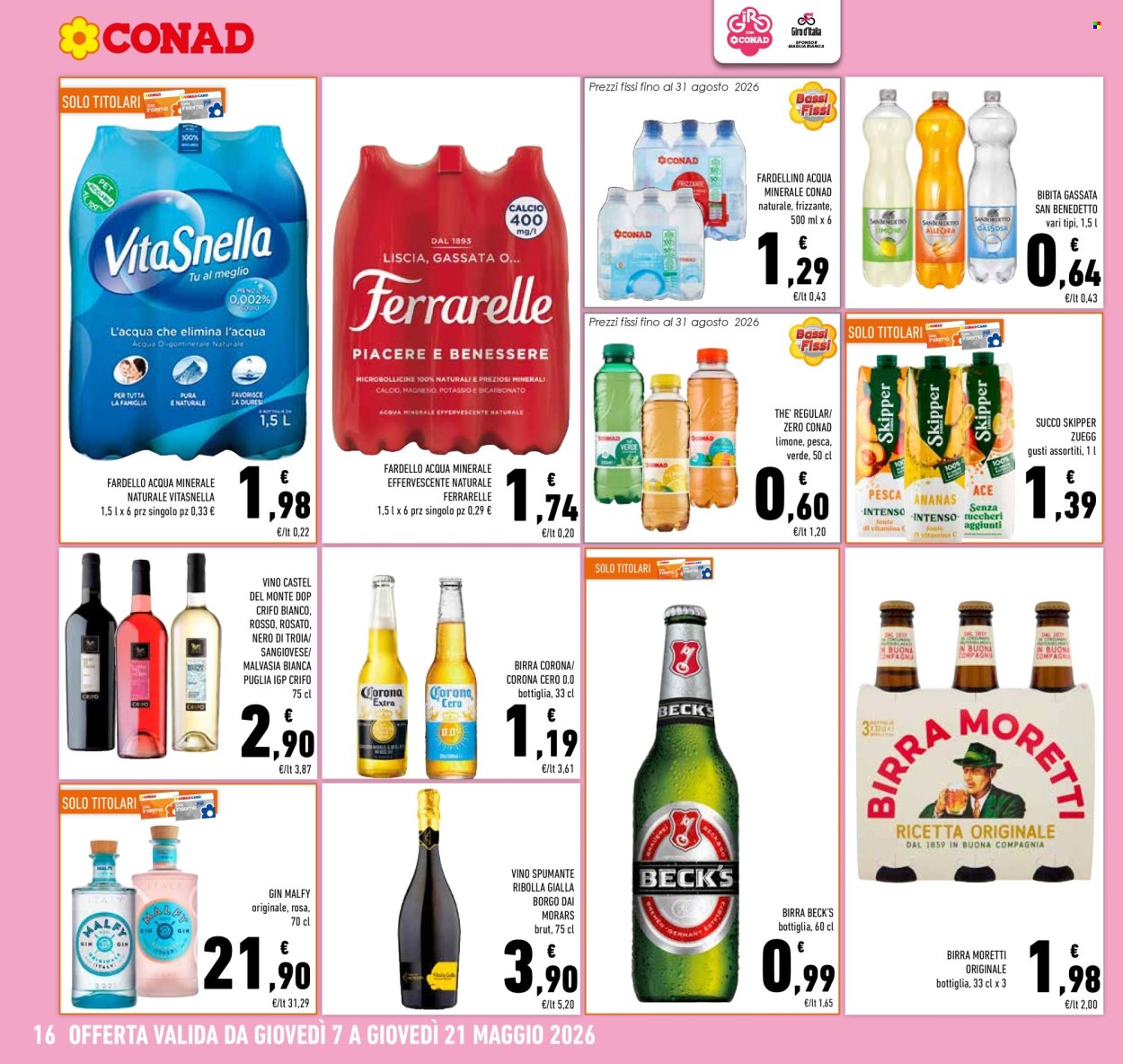 Leták Conad - 7.5.2026 - 21.5.2026. Strana 16
