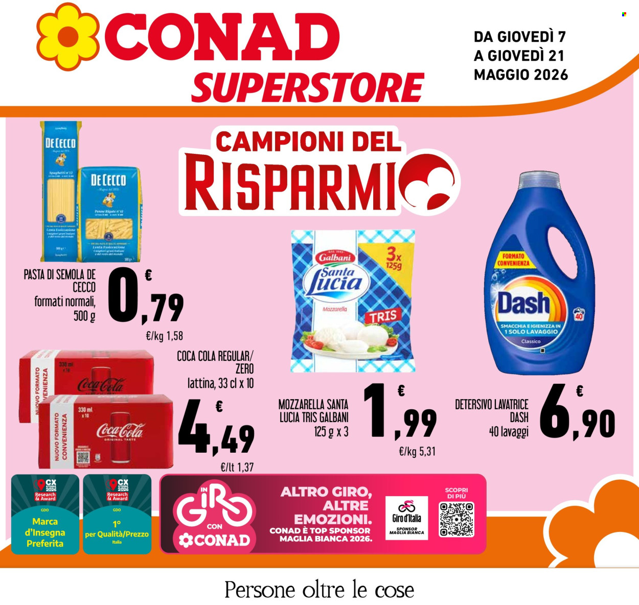 Leták Conad Superstore - 7.5.2026 - 21.5.2026. Strana 1