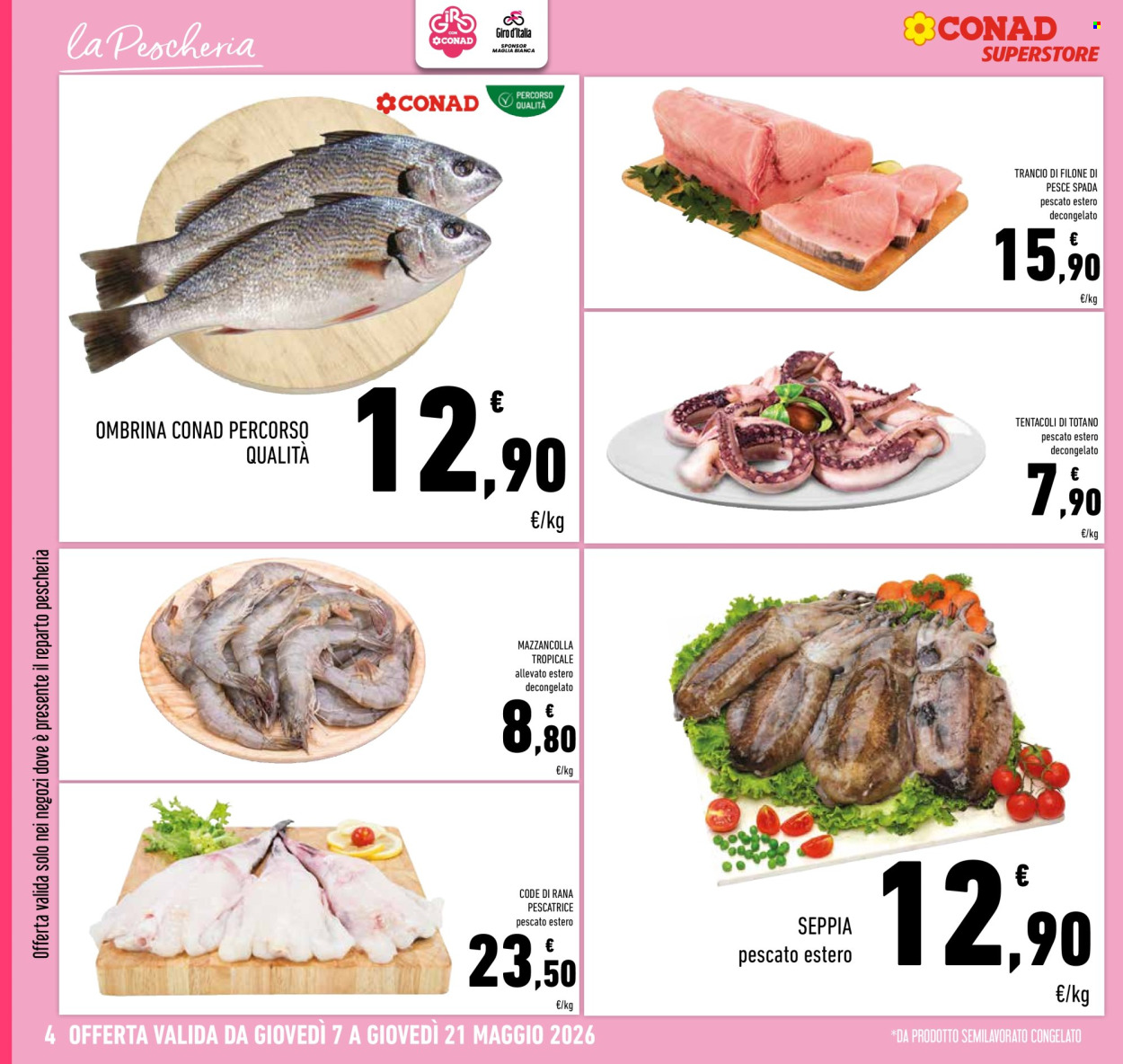 Leták Conad Superstore - 7.5.2026 - 21.5.2026. Strana 4