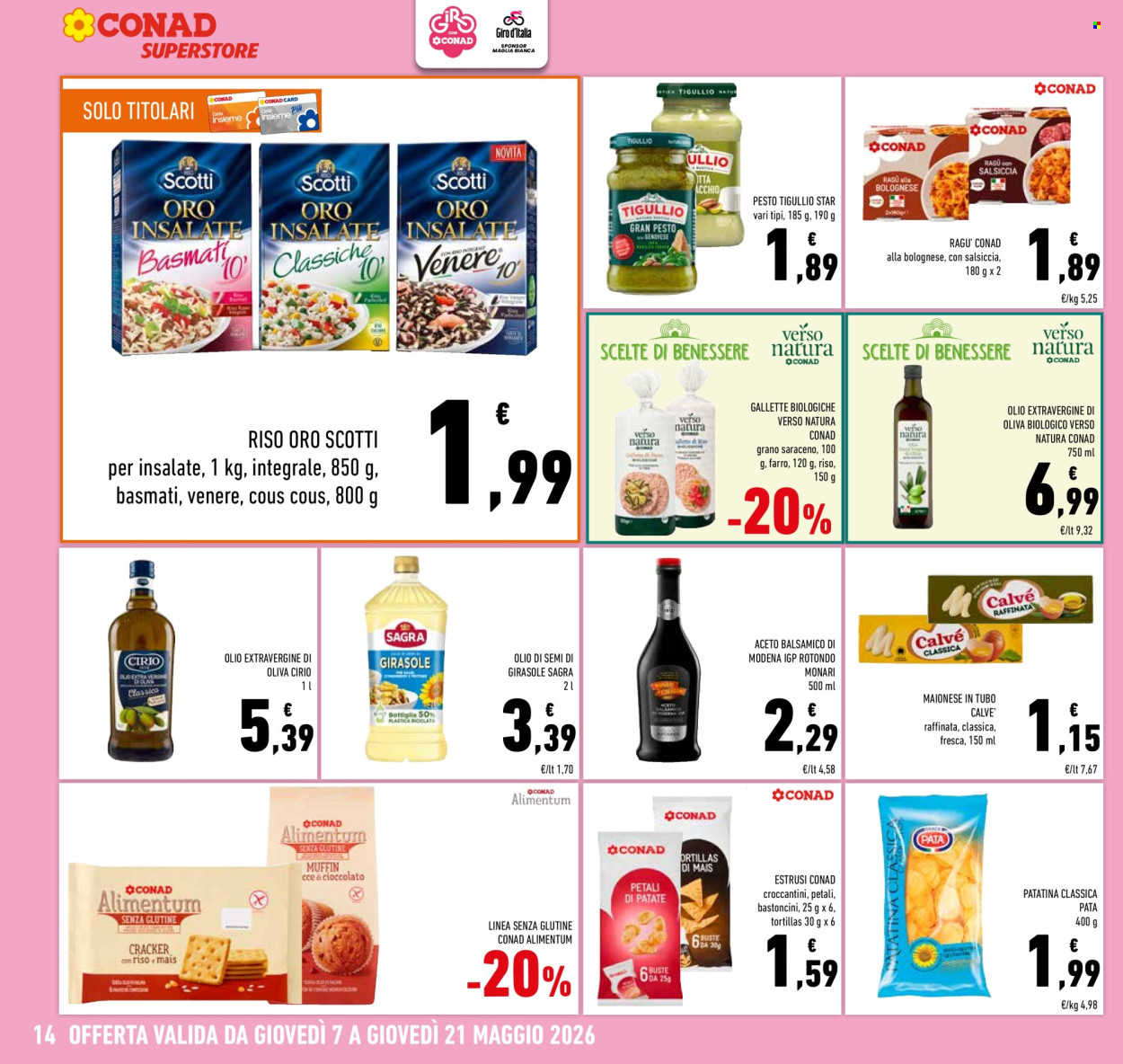 Leták Conad Superstore - 7.5.2026 - 21.5.2026. Strana 14