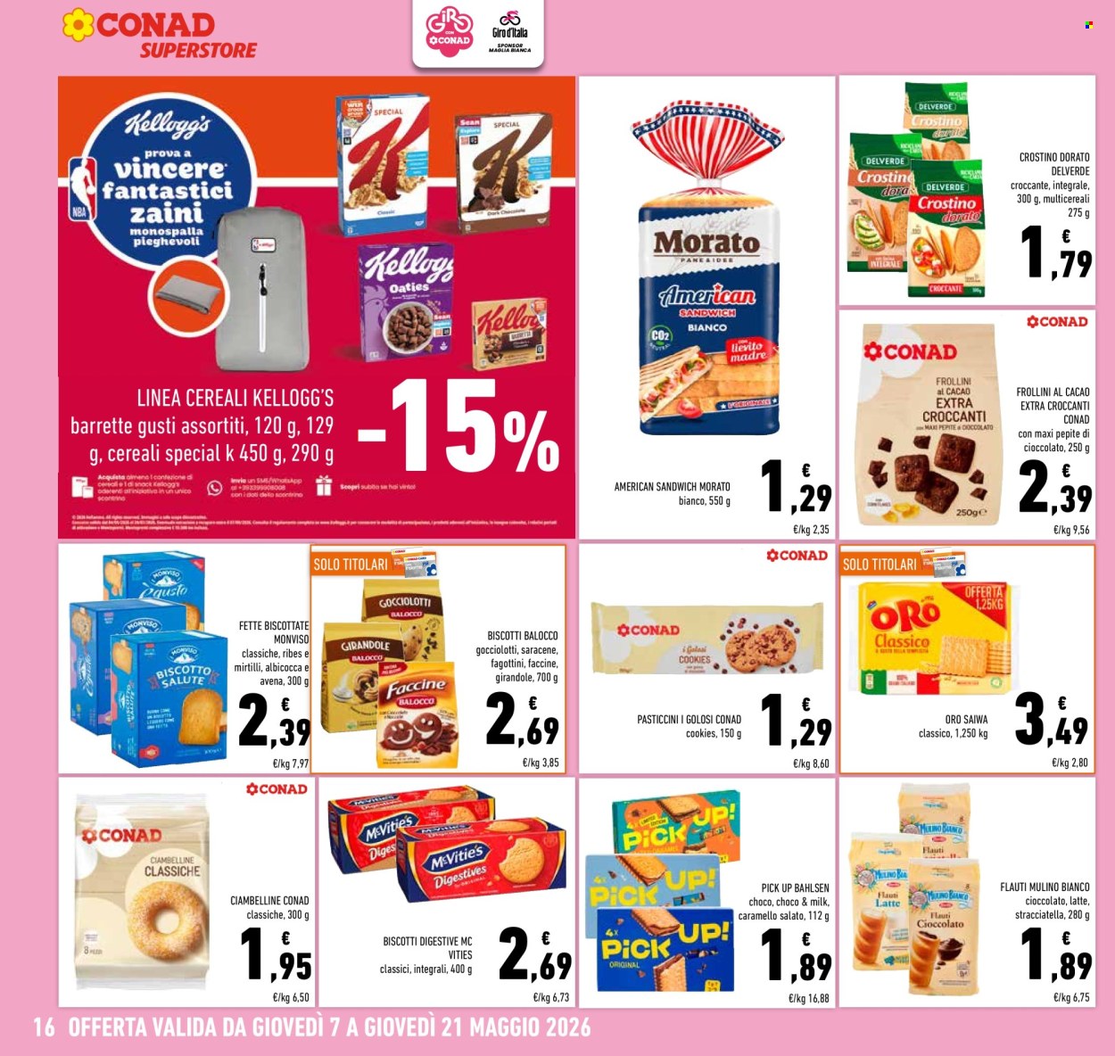 Leták Conad Superstore - 7.5.2026 - 21.5.2026. Strana 16