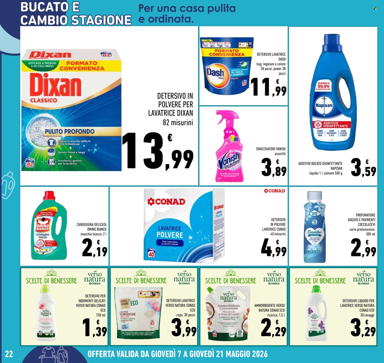 Leták Conad Superstore - 7.5.2026 - 21.5.2026. Strana 22