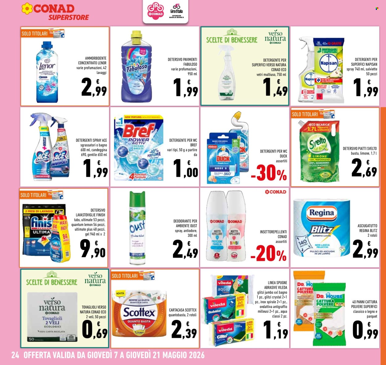 Leták Conad Superstore - 7.5.2026 - 21.5.2026. Strana 24