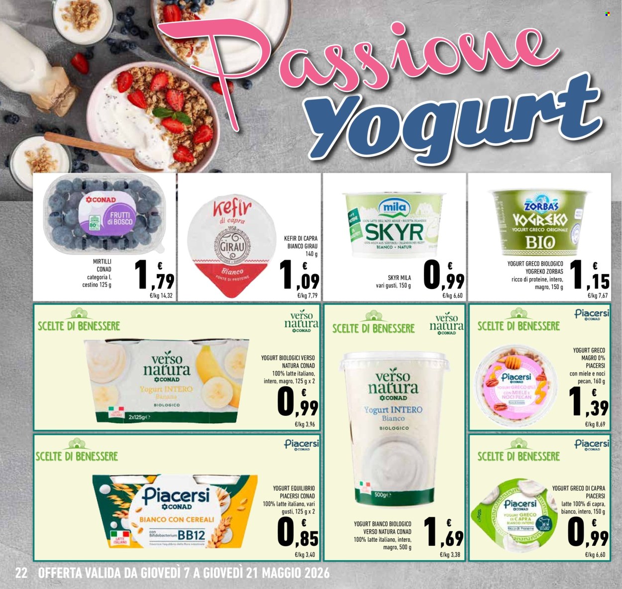 Leták Conad - 7.5.2026 - 21.5.2026. Strana 1