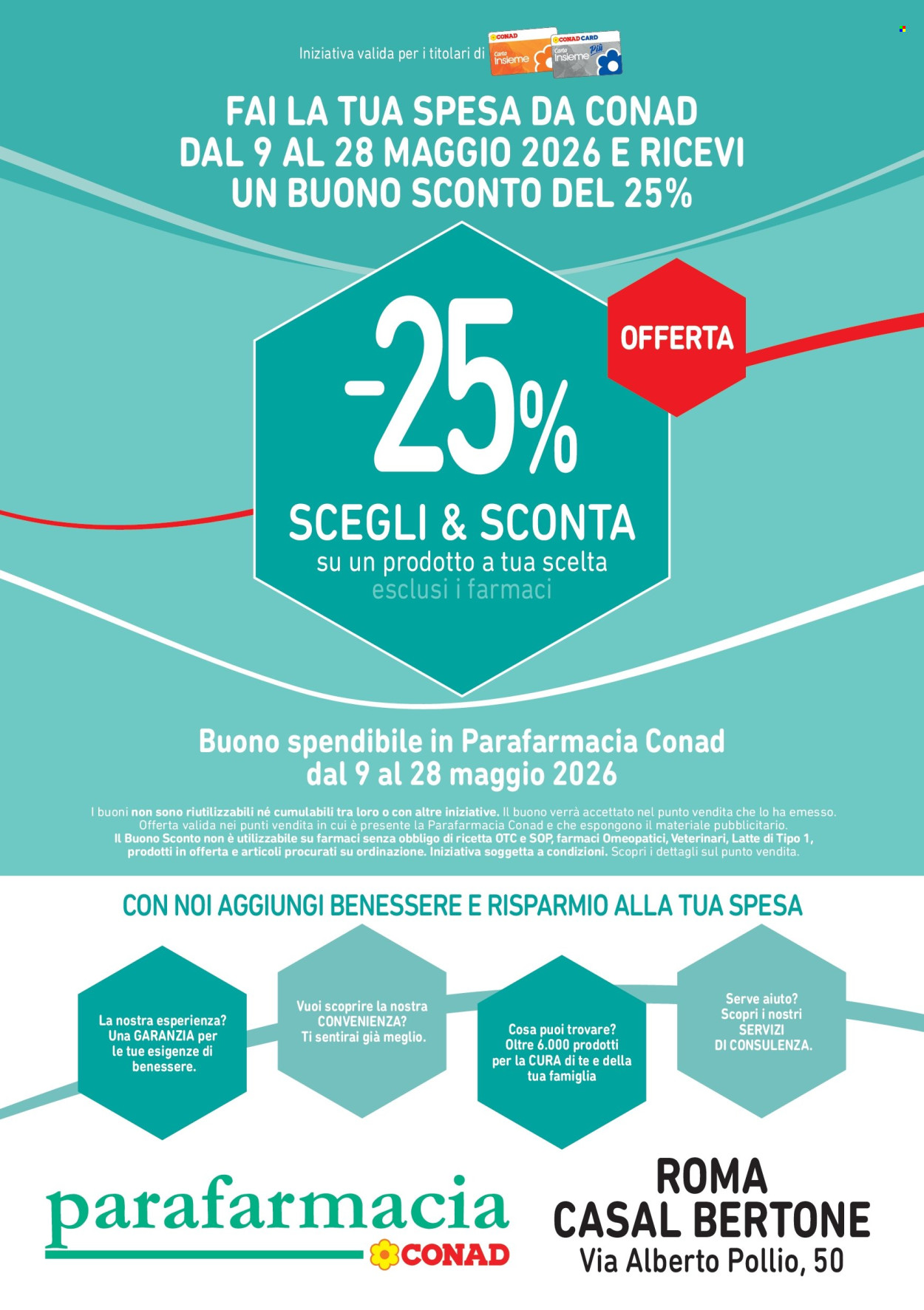 Volantino Spazio Conad - 9/5/2026 - 28/5/2026. Pagina 8