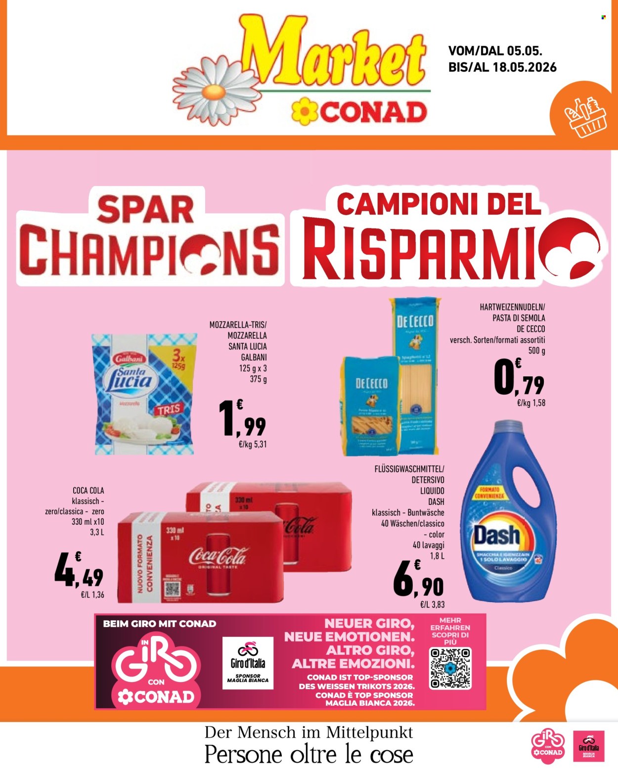 Volantino Market Conad - 5/5/2026 - 18/5/2026. Pagina 1