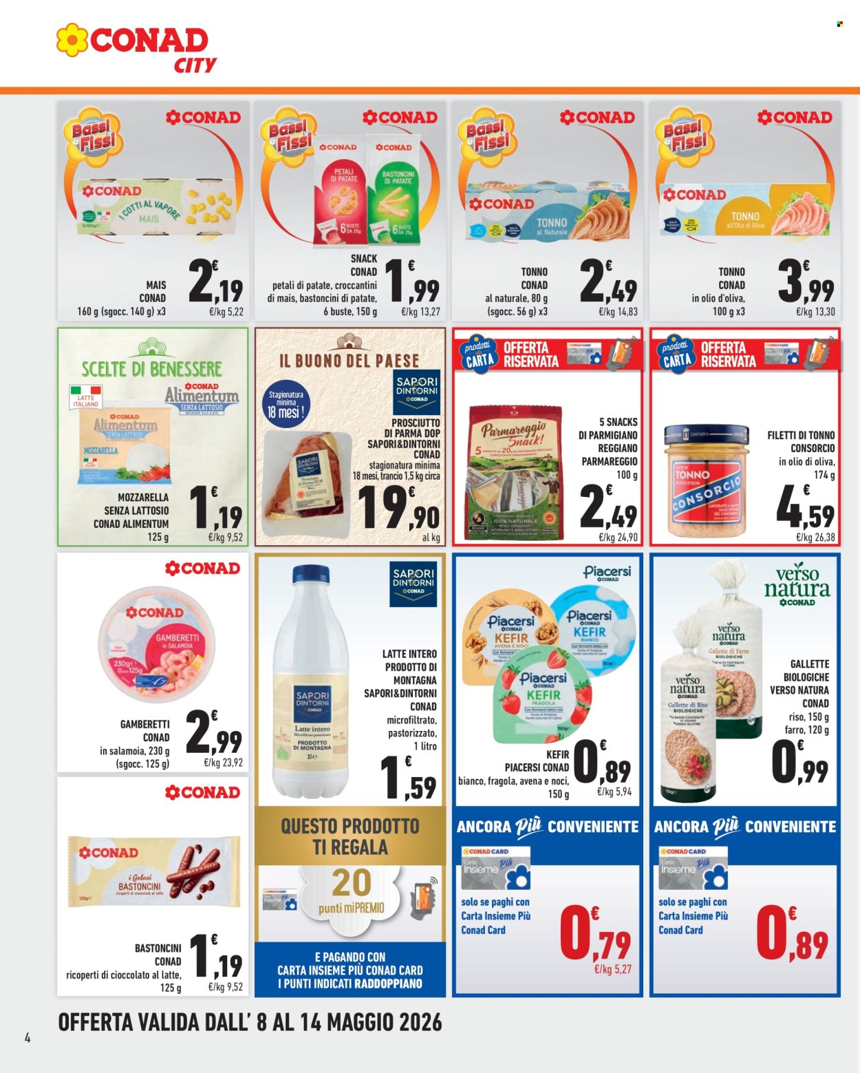 Volantino Conad City - 8/5/2026 - 14/5/2026. Pagina 4