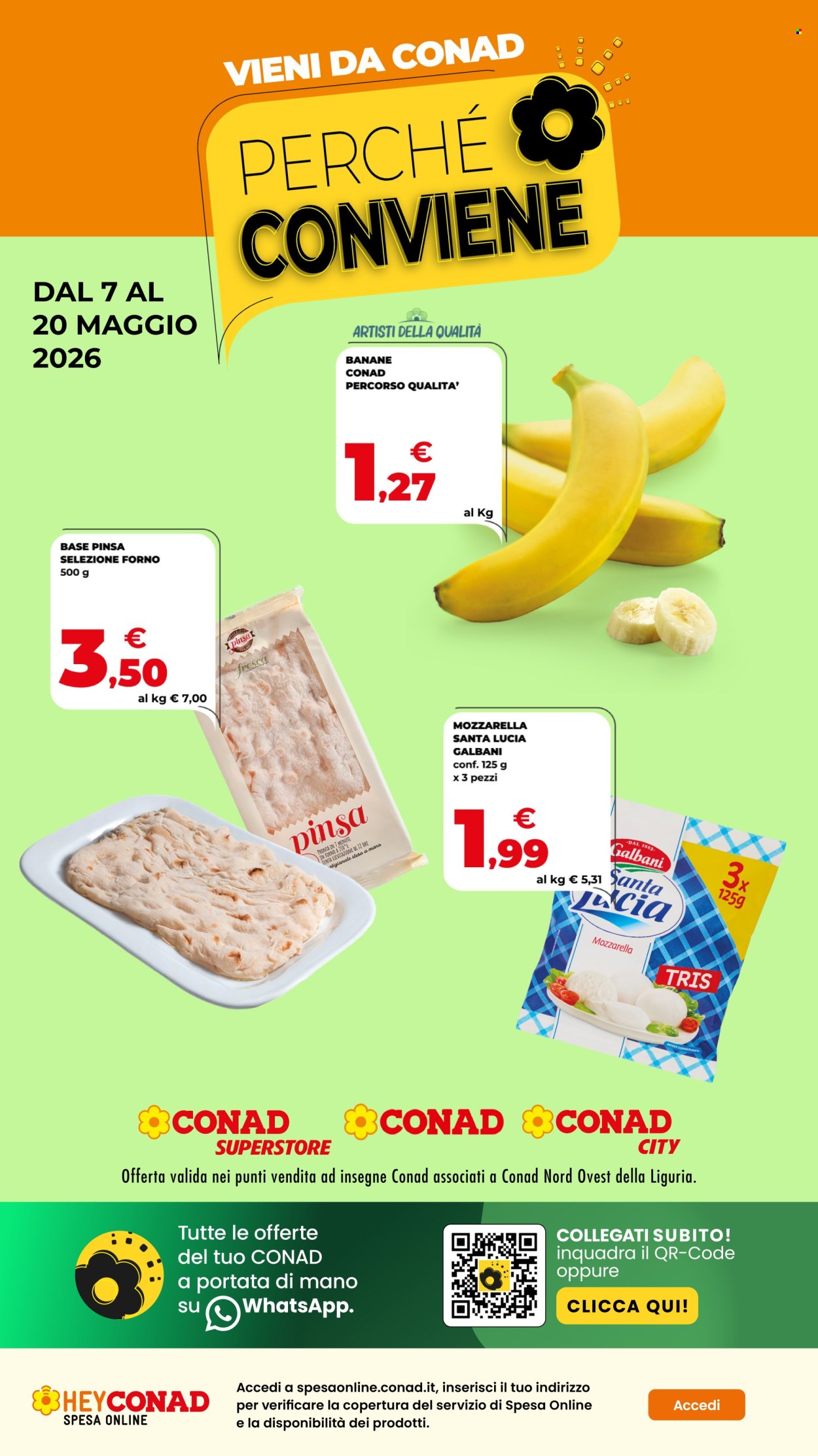 Leták Conad - 7.5.2026 - 20.5.2026. Strana 1