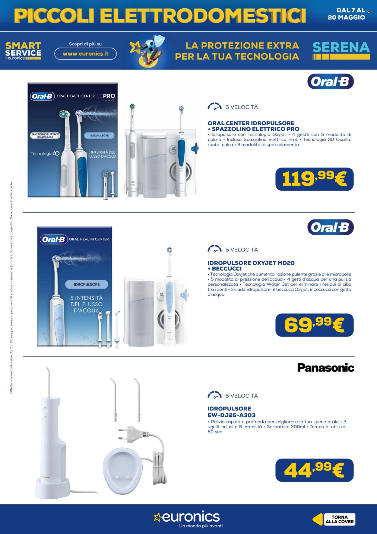 Leták Euronics - 7.5.2026 - 20.5.2026. Strana 18