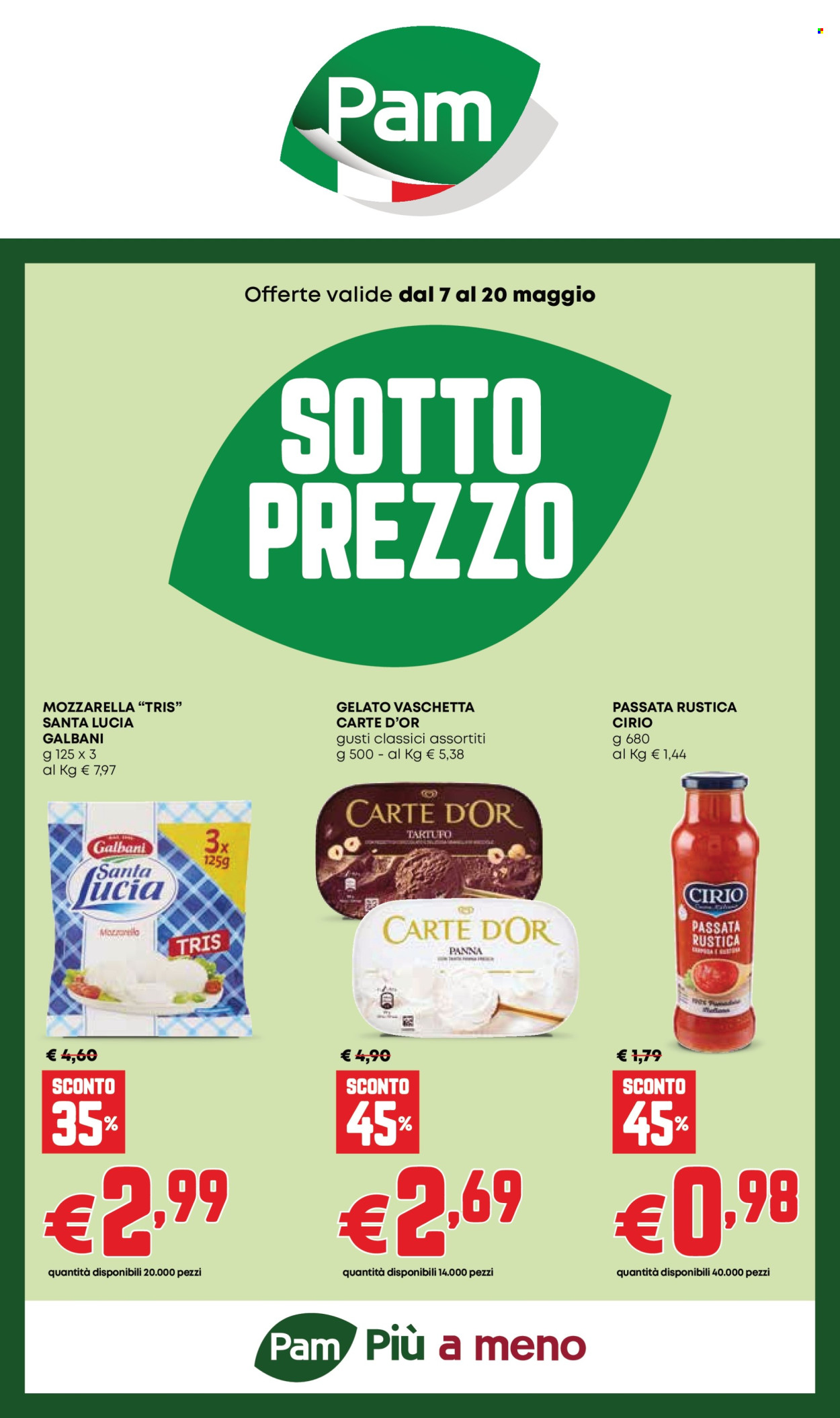 Volantino Pam Panorama - 7/5/2026 - 20/5/2026. Pagina 1