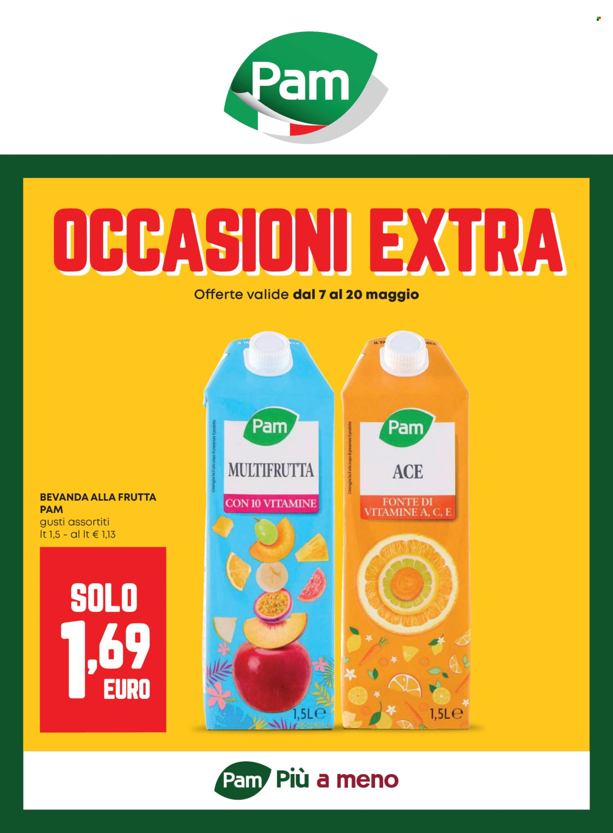 Volantino Pam Panorama - 7/5/2026 - 20/5/2026. Pagina 1