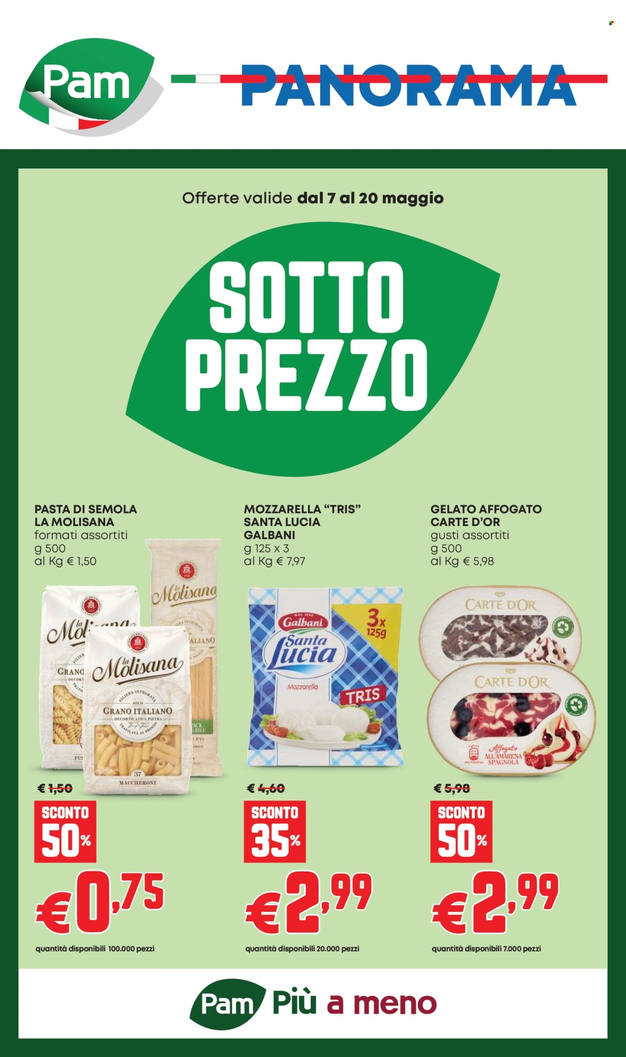 Volantino Pam Panorama - 7/5/2026 - 20/5/2026. Pagina 1
