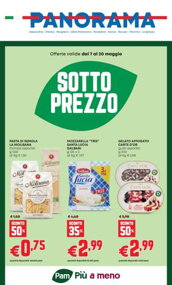 Volantino Panorama - 7/5/2026 - 20/5/2026.