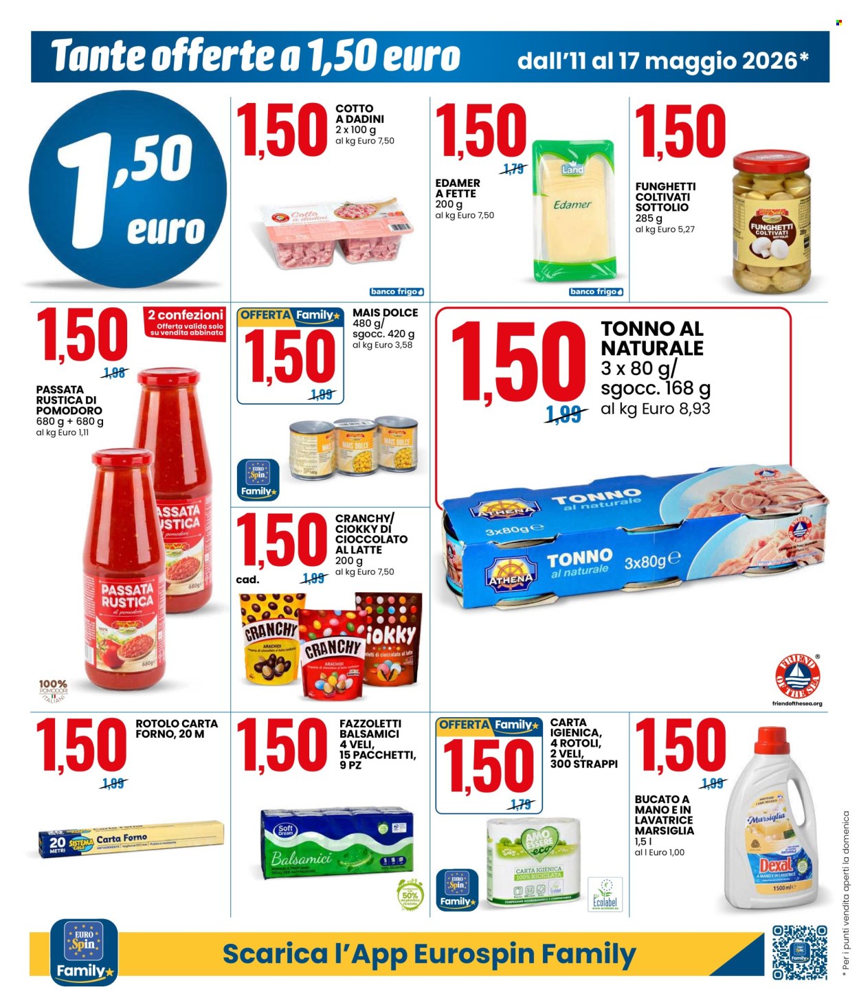 Leták EuroSpin - 11.5.2026 - 17.5.2026. Strana 4