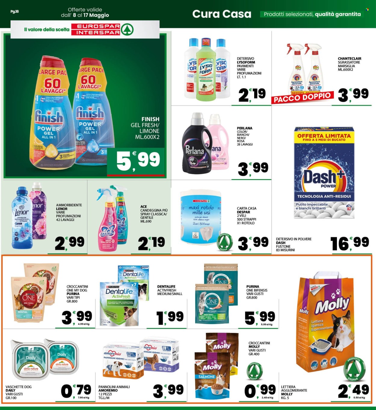 Volantino Eurospar - 8/5/2026 - 17/5/2026. Pagina 19