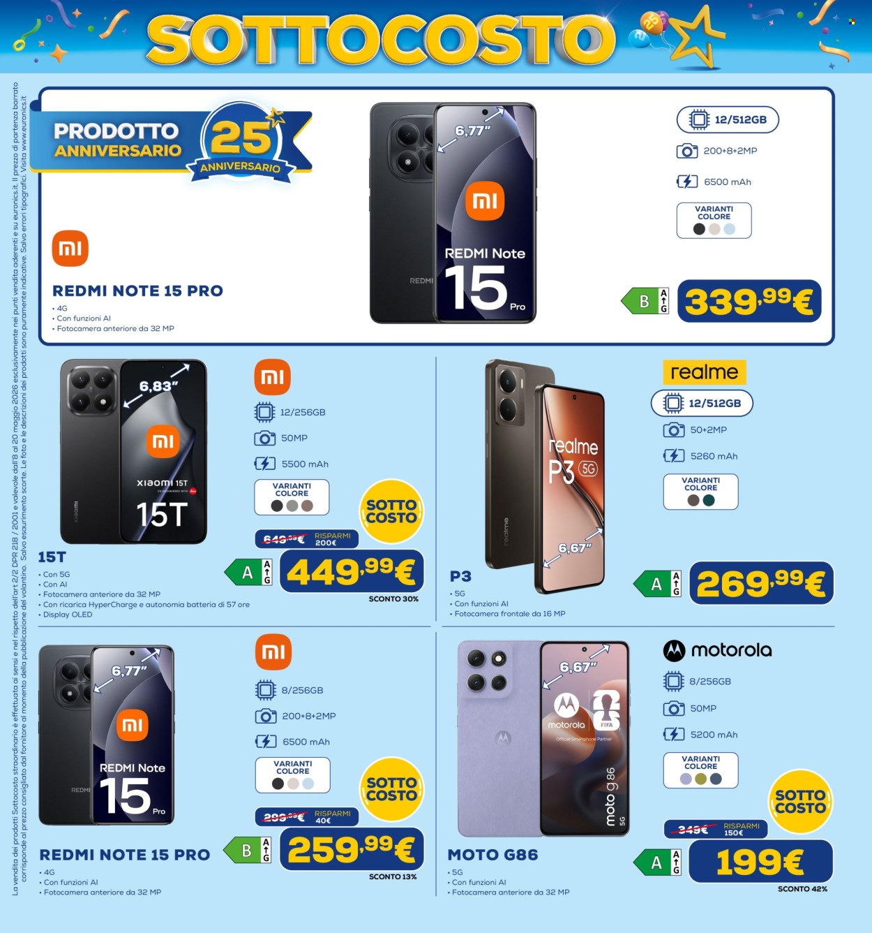 Leták Euronics - 8.5.2026 - 20.5.2026. Strana 7