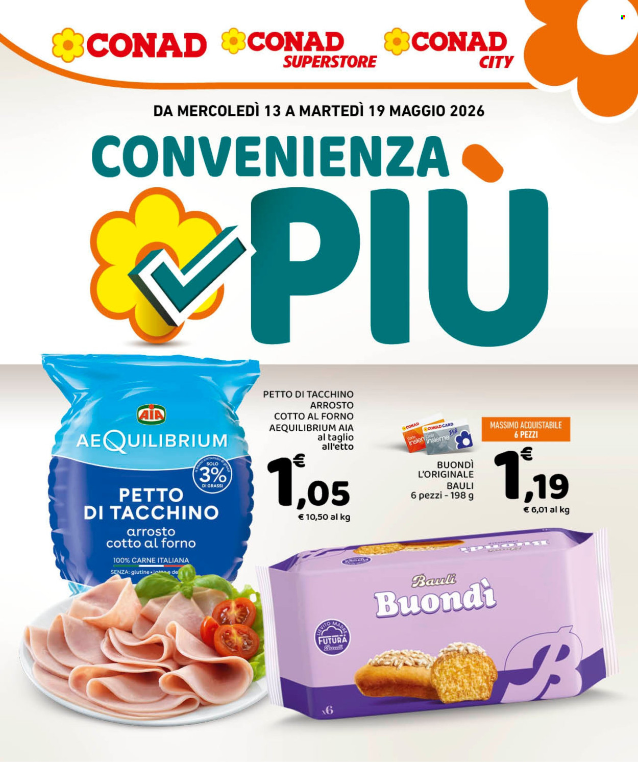 Volantino Conad - 13/5/2026 - 19/5/2026. Pagina 1