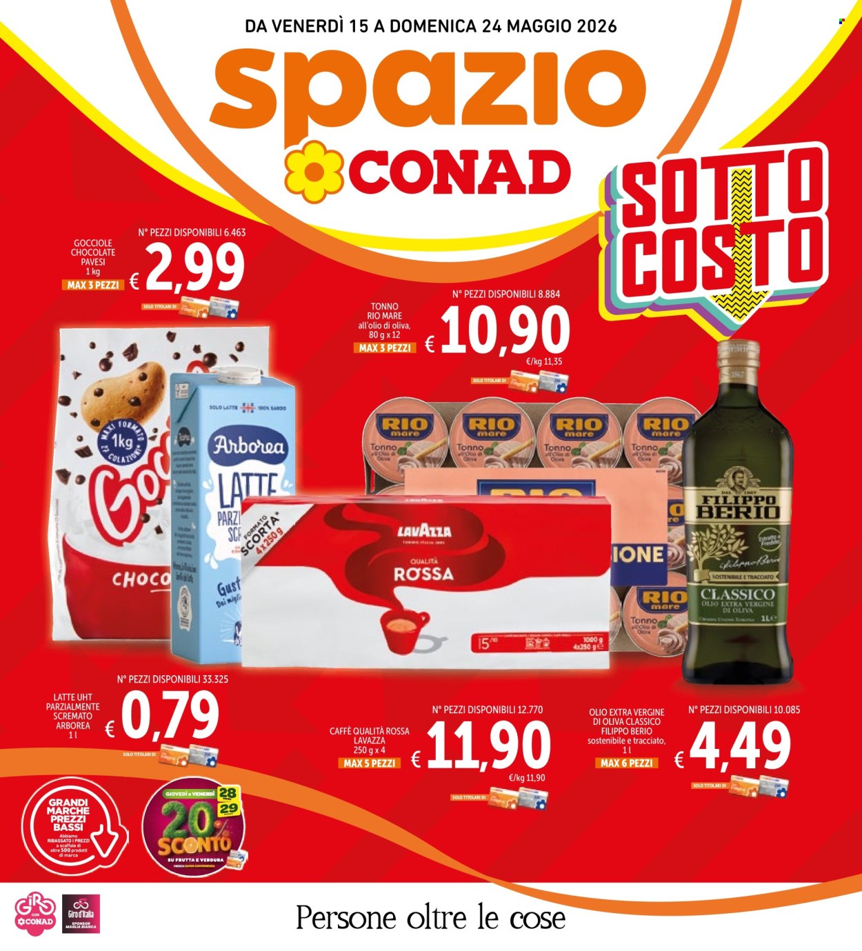 Leták Spazio Conad - 15.5.2026 - 24.5.2026. Strana 1