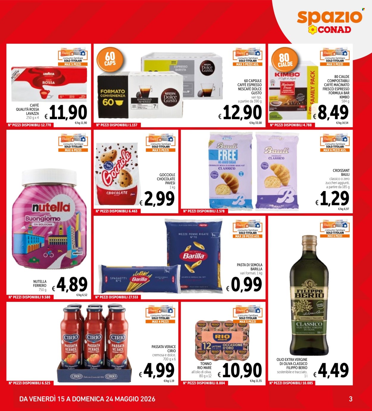 Leták Spazio Conad - 15.5.2026 - 24.5.2026. Strana 3