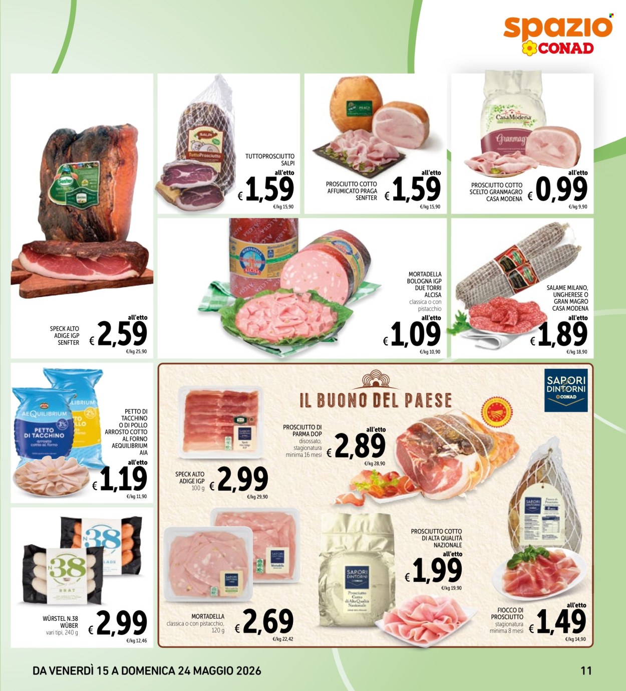 Leták Spazio Conad - 15.5.2026 - 24.5.2026. Strana 11