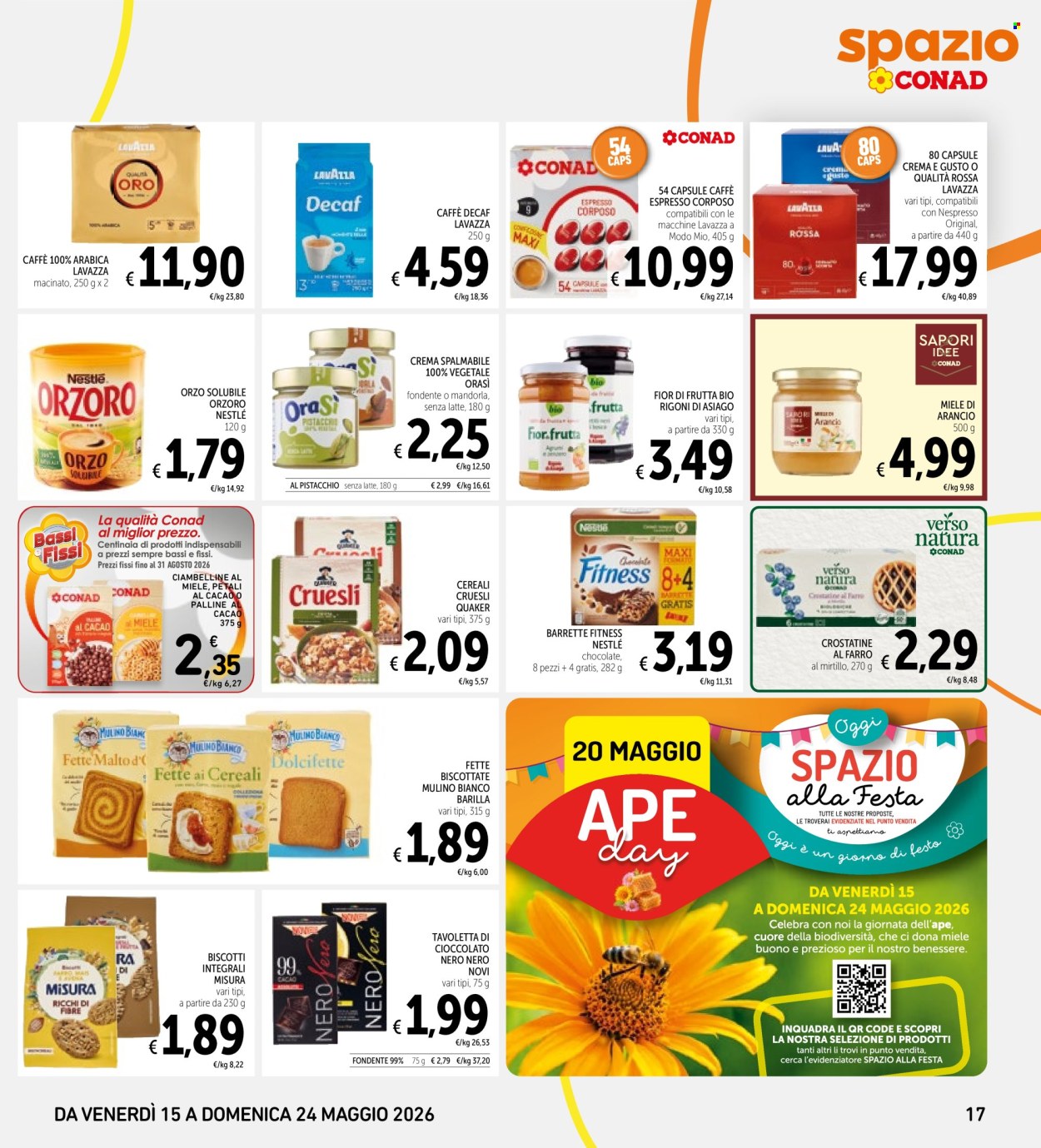 Leták Spazio Conad - 15.5.2026 - 24.5.2026. Strana 17