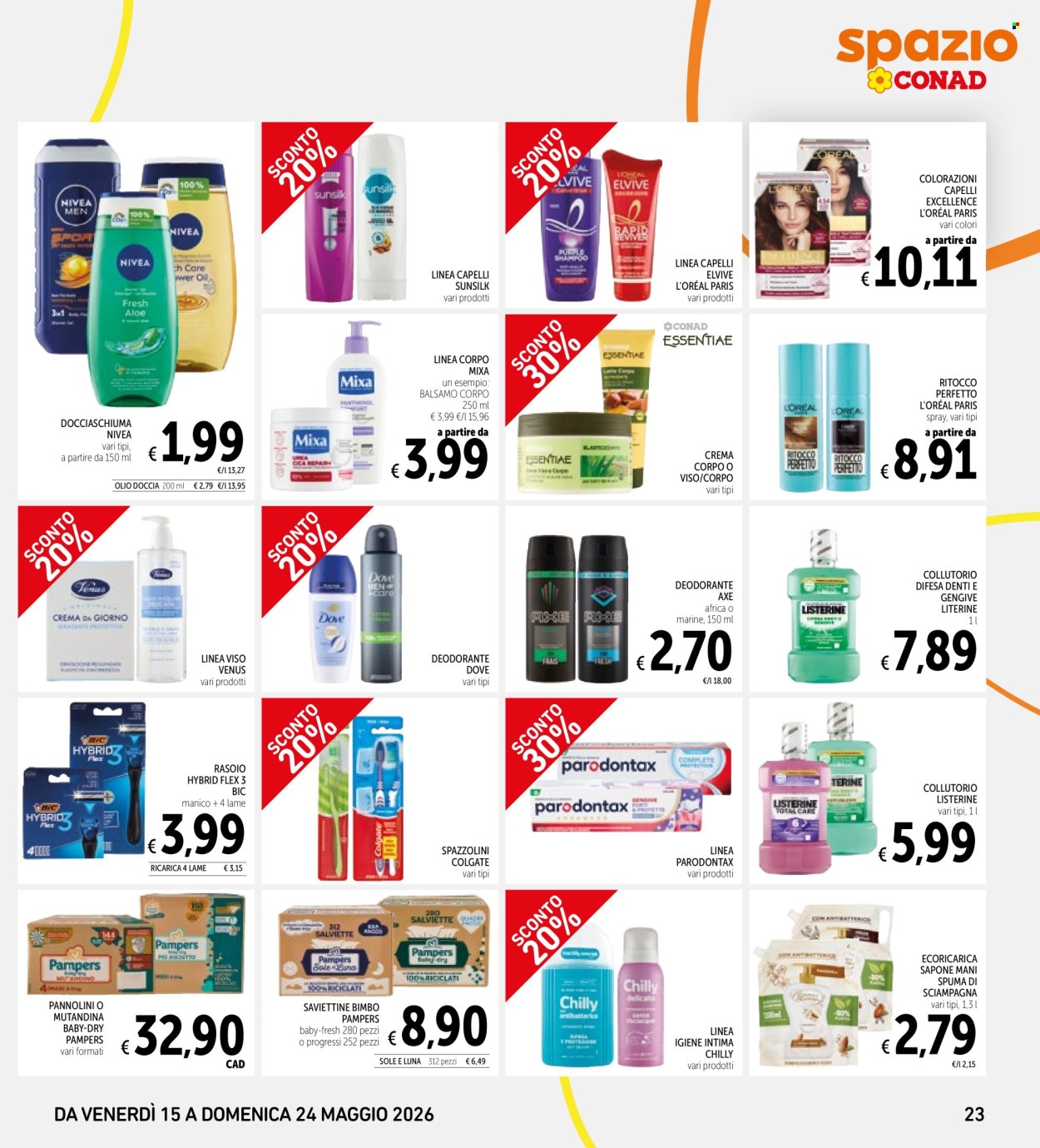 Leták Spazio Conad - 15.5.2026 - 24.5.2026. Strana 23