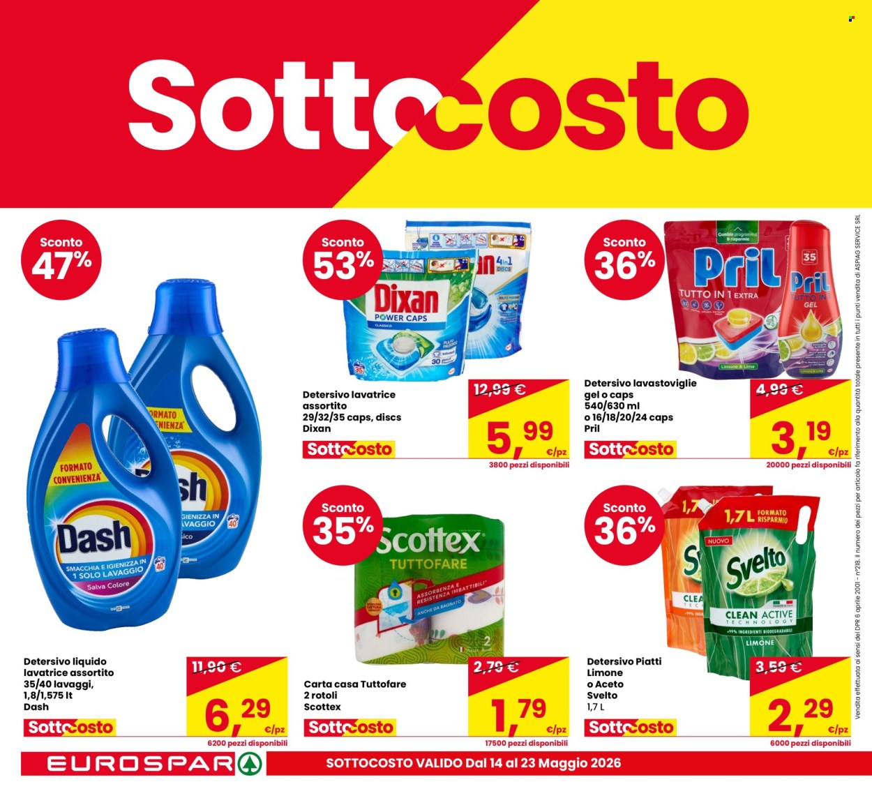 Volantino Eurospar - 14/5/2026 - 27/5/2026. Pagina 6