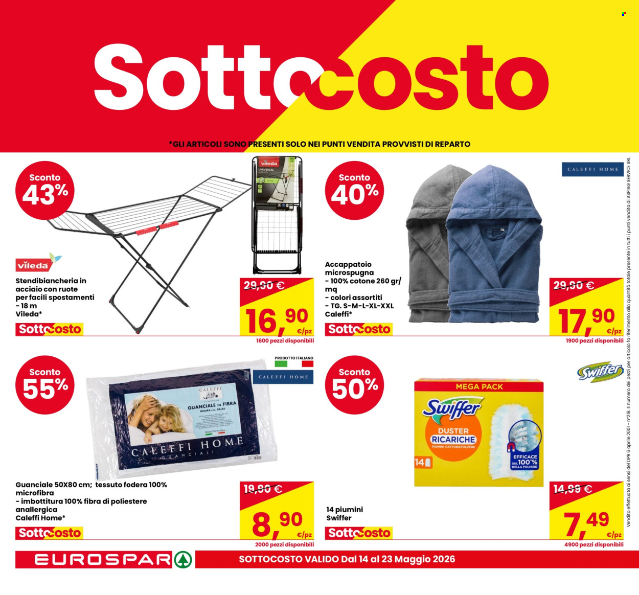 Volantino Eurospar - 14/5/2026 - 27/5/2026. Pagina 8