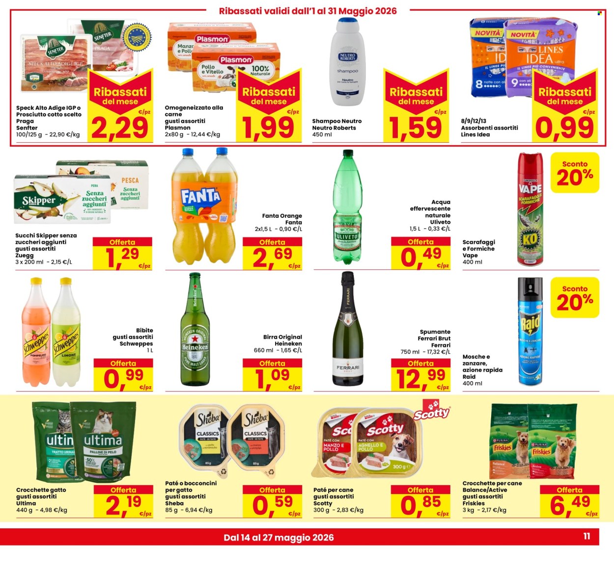 Volantino Eurospar - 14/5/2026 - 27/5/2026. Pagina 11