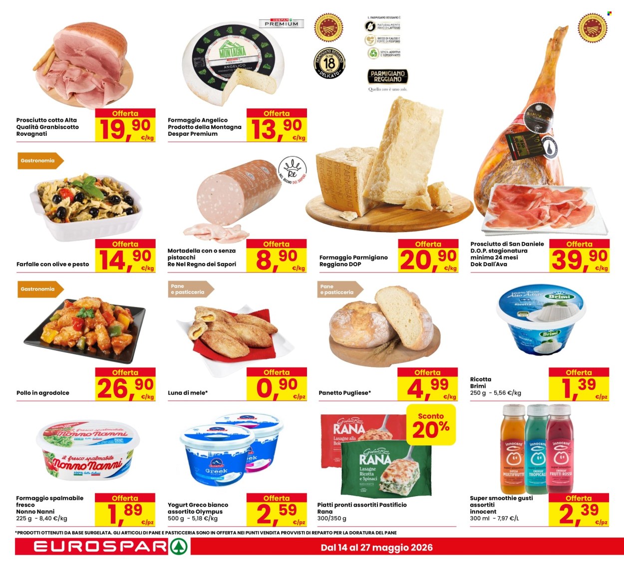 Volantino Eurospar - 14/5/2026 - 27/5/2026. Pagina 14