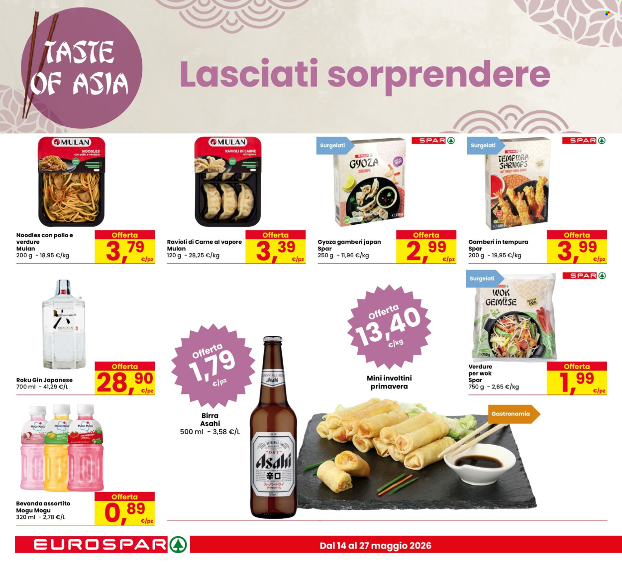 Volantino Eurospar - 14/5/2026 - 27/5/2026. Pagina 18
