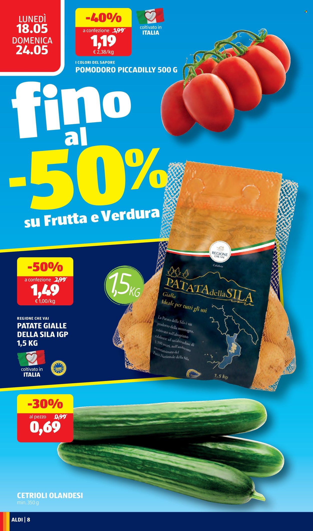 Leták Aldi - 18.5.2026 - 24.5.2026. Strana 8