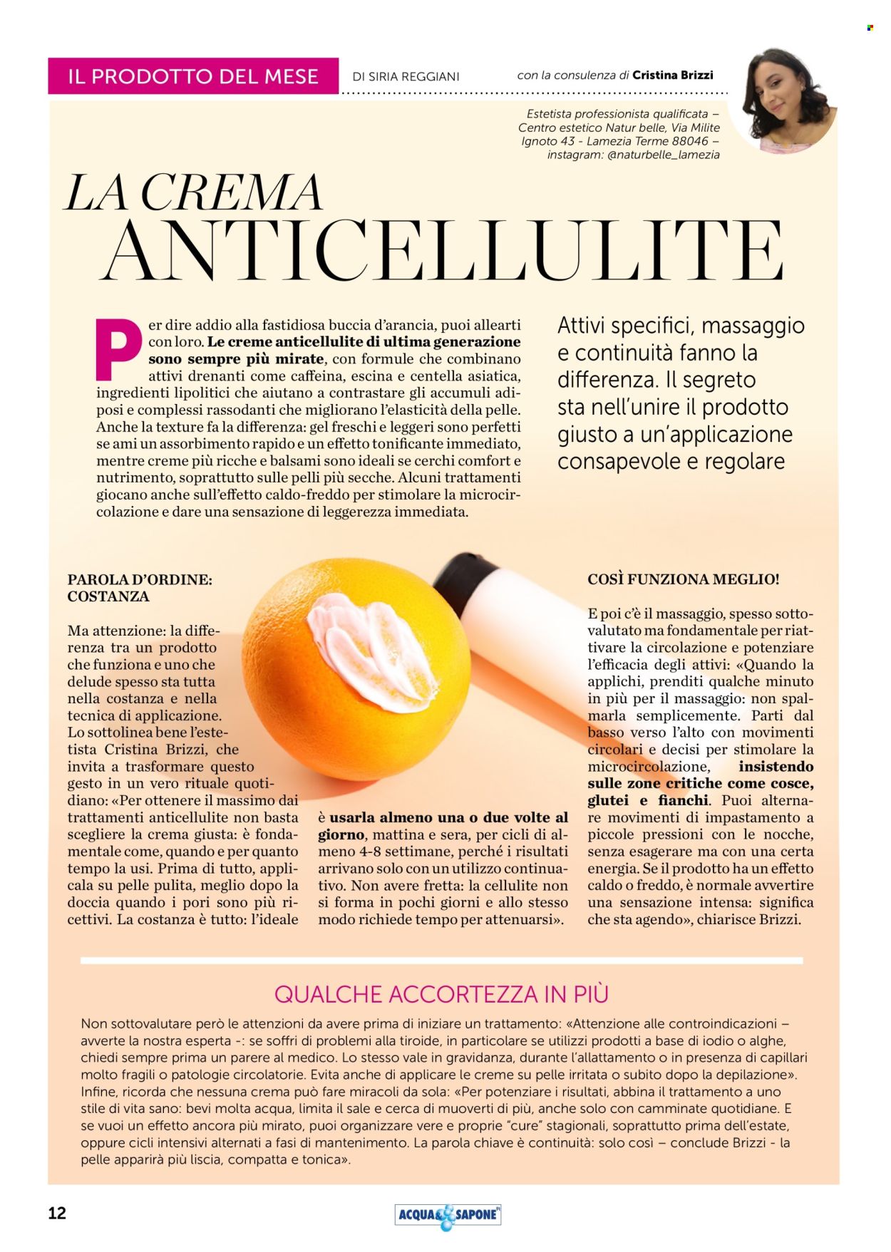 Leták Acqua & Sapone - 1.5.2026 - 31.5.2026. Strana 12