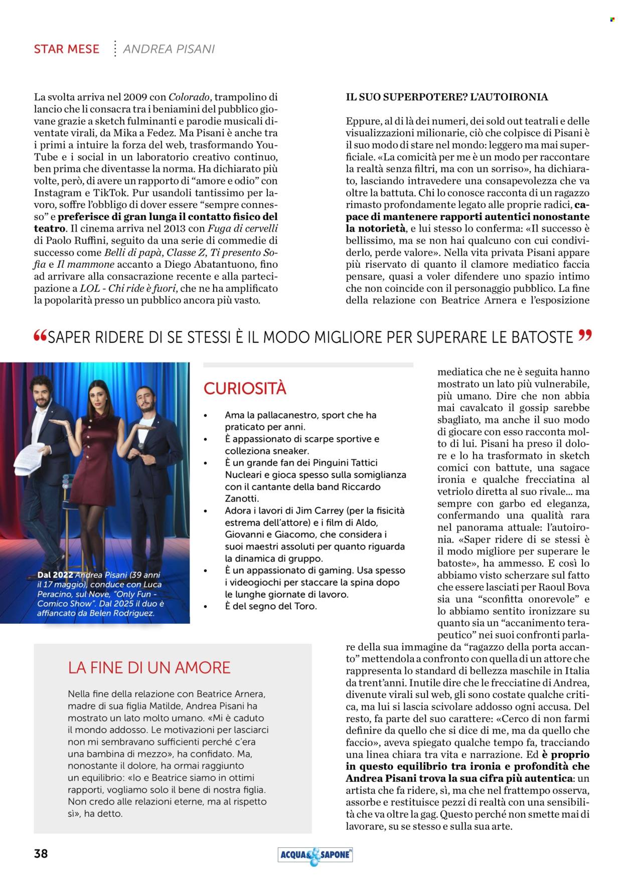 Leták Acqua & Sapone - 1.5.2026 - 31.5.2026. Strana 38