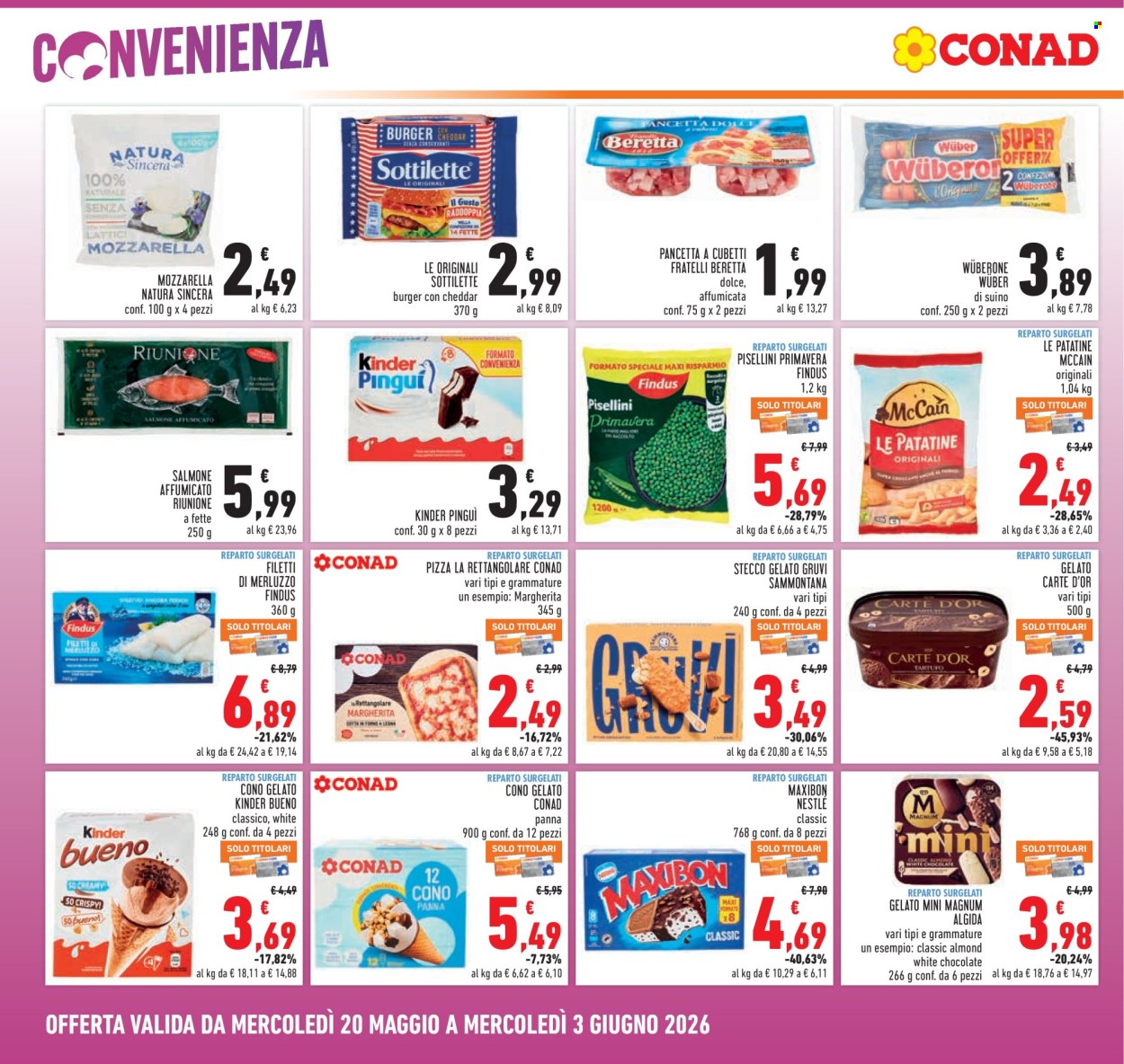Leták Conad - 20.5.2026 - 3.6.2026. Strana 2
