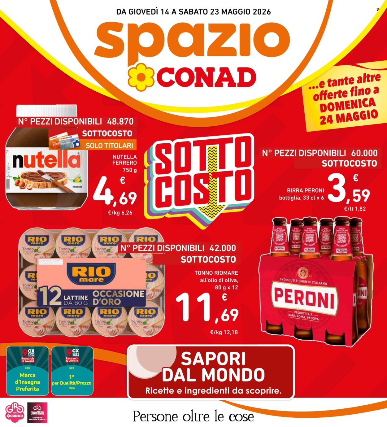 Volantino Spazio Conad - 14/5/2026 - 23/5/2026. Pagina 1